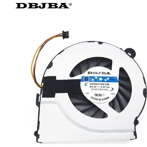 New laptop cpu cooling fan for HP compaq CQ42 G42 CQ62 G62 G4 G7 CQ56 G56 MF75120V1-C050-S9A KSB06105HA Fan