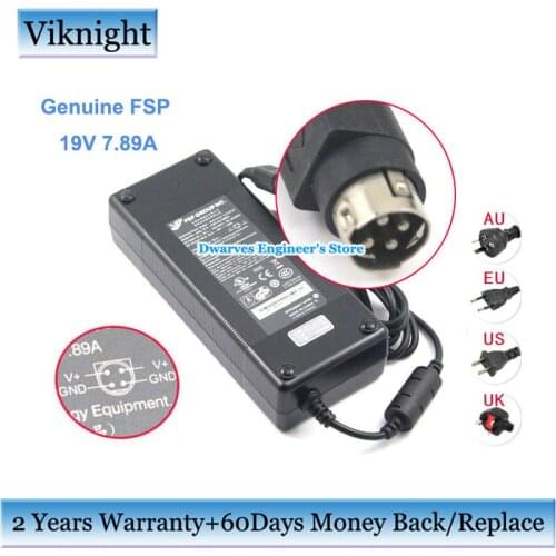 Genuine FSP150-ABBN1 19V 7.89A 150W ac Power Supply FSP Adapter For FSP150-ABBN2 IPC912-213-FL-A GETAC X500 TOBII TX300 charger