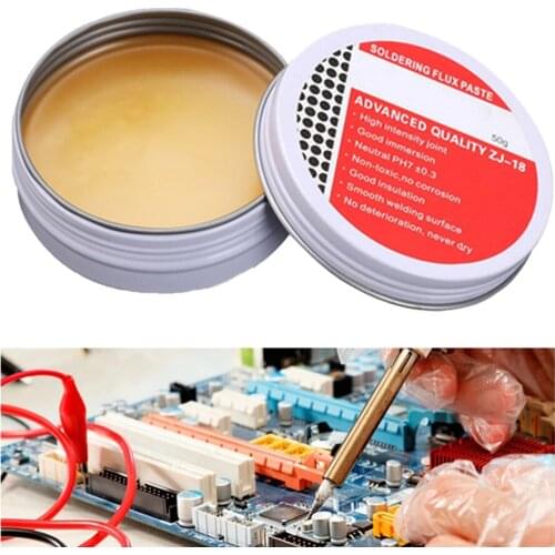 10g/50g Soldering Paste Mild Rosin Environmental Soldering Paste Flux For PCB IC Parts Welding Soldering Gel Tool Metalworking
