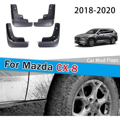 Front Rear Car Mudflap for Mazda CX-8 2018 2019 2020 CX 8 CX8 Fender Mud Flaps Guard Splash Flap Mudguards Accessories