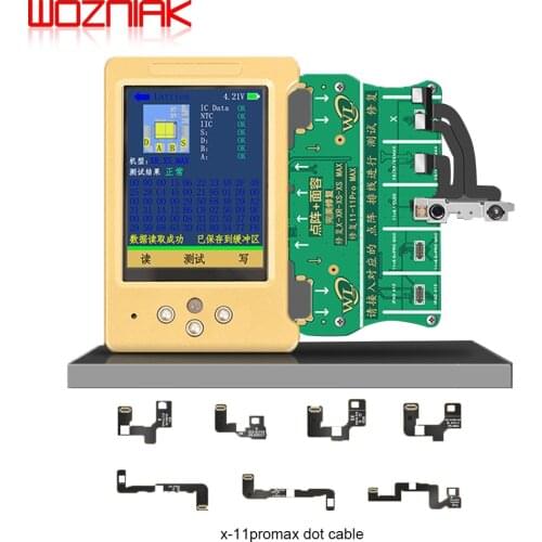 WL V6 ID Dot Matrix Programmer Universal chip For iPhone X-11 pro max & iPad A12 Face ID Reading Writing Programmer Cable