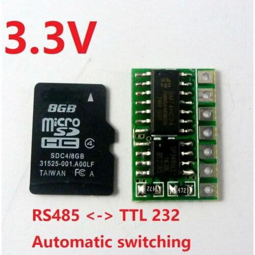 R411b01_3v3 Dc 3.3v Uart Serial Port To Rs485 Sp3485 Transceiver Module