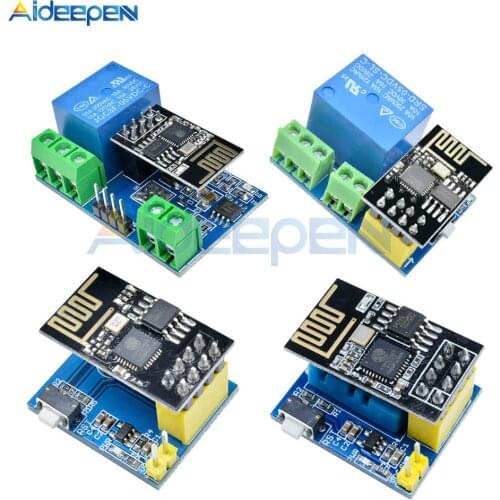ESP8266 5V WiFi Relay Module DS18B20 DHT11 Things smart home remote control switch phone APP ESP-01 ESP-01S