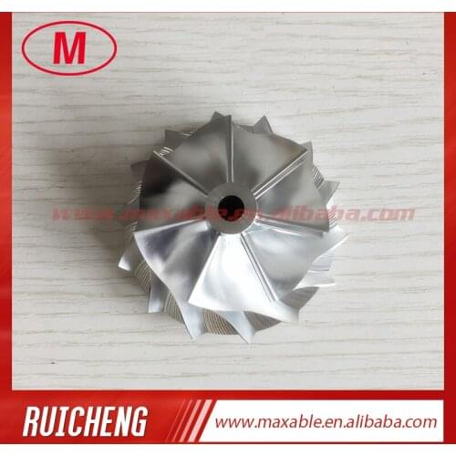 RHF5HB 46.50/59.94mm 7+7 blades performance turb Billet/milling/aluminum 2024 compressor wheel for VF30/VF34/VF35/VF36/VF37/VF39