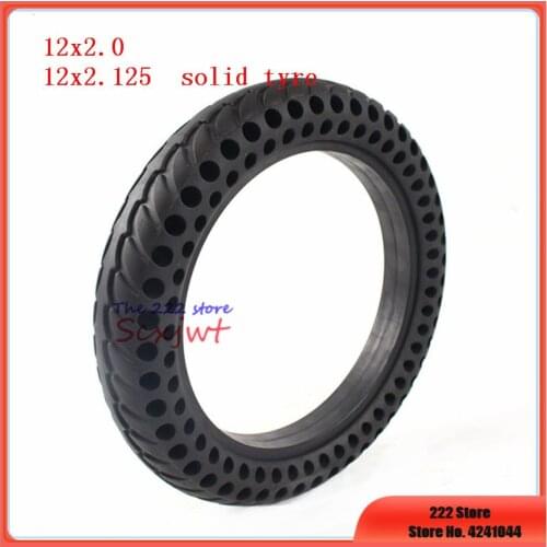 12x2.0 non-pneumatic tire 12x2.125 Honeycomb Solid Tire Explosion-Proof 12 1/2x2 1/4 Electric Scooter Solid Tires E-bike tyre