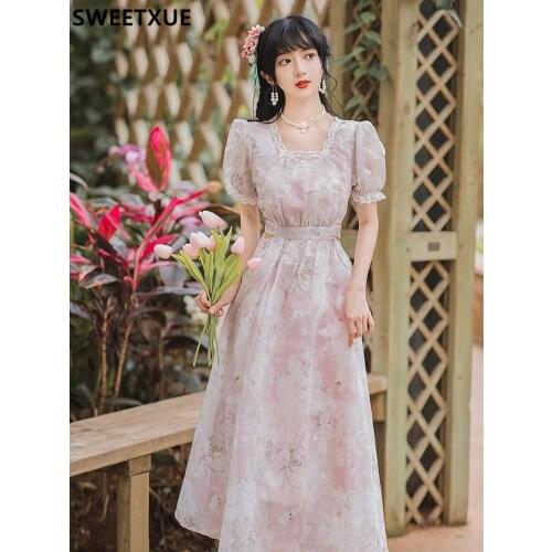 Floral Summer Dresses SWEETXUE China