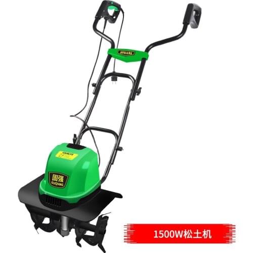 TLEG-01A Mini Tiller Electri Plough Machine Cultivator Scarifier Garden Household Soil Ploughing Digging Loosening Equipment