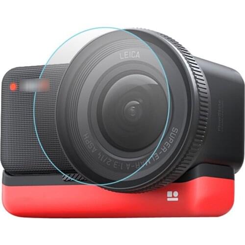 9H Hardness Tempered Glass Film Came Lens Film Screen Protector for Insta360 ONE R Action Camera Accessories