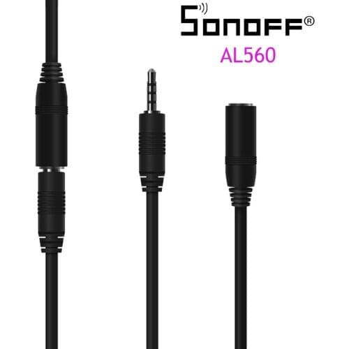 SONOFF AL560 Sensor Extension Cable 5M High Accuracy Temperature Humidity Sensor Module For DS18B20 AM2301 SI7021