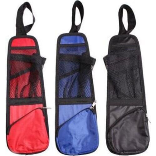 Universal Black Car Net Bag Phone Holder Storage Pocket Organizer Car Mesh Pocket For Water Cup, Keys, Pens, Mobile Auto Accesso