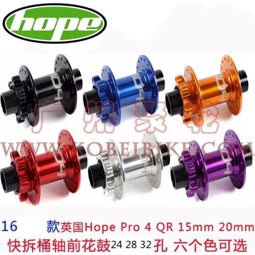 HOPE Pro4 Hub Mtb Disc Brake 32 Hole Bicycle Hub Quick Release 100*9mm Thru Axle 20x110mm 15x100mm