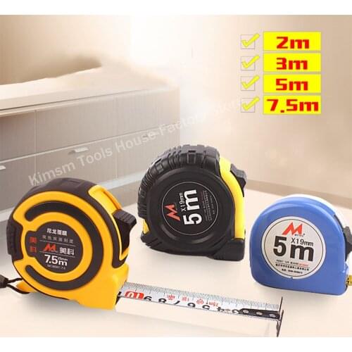 High-precision Woodworking Tape Measure Fall-resistant Anti-drop Durable Tape Measure Portable Multi-spec Survey Tape Tools