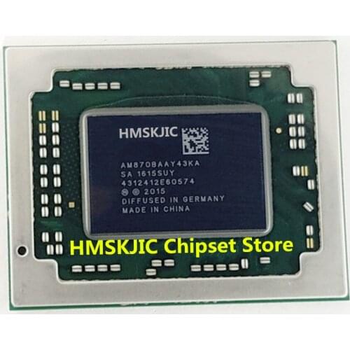 100% New AM870BAAY43KA A10-Series for Notebooks A10 PRO-8700B, 1.8 GHz, quad-core lead-free BGA chip with ball Good Quality