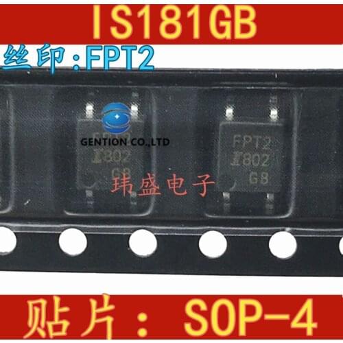 20PCS IS181GB IS181GB silk-screen FPT2 SOP-4 light coupling in stock 100% new and original