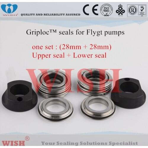 28mm Griploc seal/Flygt and Grindex Pump Seals 2082/2090/2125/2140