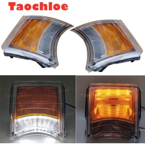 2x Led Turn Signal Light +DRL For Scania P230 G480 R480 T470 For Scania Truck Turn Indicator Lamps OEM 1949900 2241544 2442637