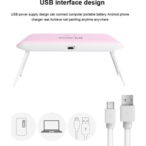 3/36W USB Mini LED Nails Lamp Nail Dryer Machine Portable Weight Phototherapy Lamp For Drying UV Nails Gel Polish Manicure