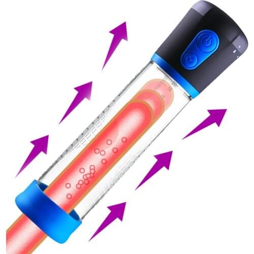 Automatic Penis Pump Electric Cock Enlargement Vacuum Pump Enhancer Penis Enlarger Extender Adult Sex Toys for Men Male