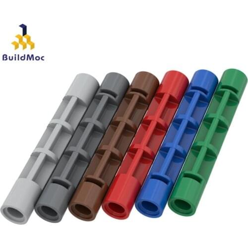 BuildMOC Compatible Assembles Particles 40244 pillar Building Blocks Parts DIY LOGO Educational Creatives gift Toys