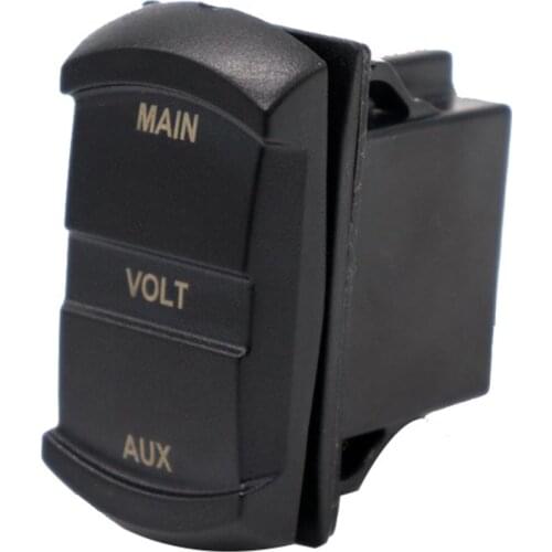 DC 5V To 60V Car Motorcycle Digital Voltmeter Voltage Panel Meter Dual Display Voltmeter Fit For Motorcycle Car