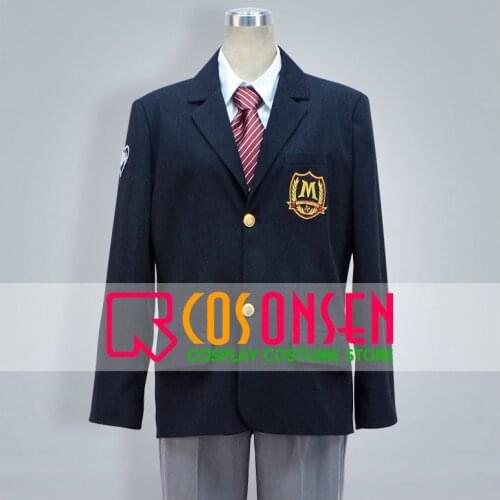 COSPLAYONSEN Misaki NO1!! Ryousuke Minato Cosplay Costume Mido Academy Uniform All Size Custom Made