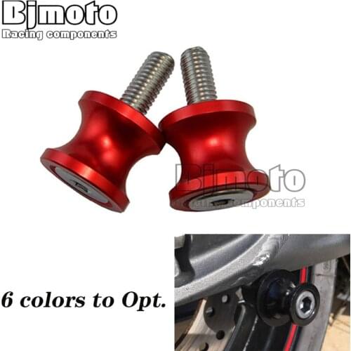 Swingarm Spools Slider Stand Screw For Kawasakii ZX6R Z1000 ER6N Z750 Z750R Z250 NINJA 300 ER6F Ninja 650 for duke250 390