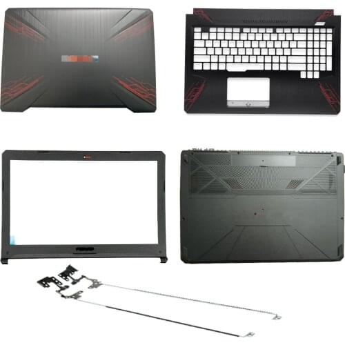 For ASUS FX80 FX80G FX80GD FX504 FX504G FX504GD/GE Laptop LCD Back Cover/Front bezel/Hinges/Palmrest/Bottom Case 47BKLLCJN70