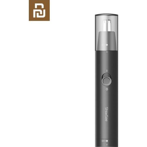 Original Xiaomi ShowSee Nose Hair Trimmer Electric Portable Nose Hair Shaver Mini Clipper Waterproof Safe Cleaner Tool for Men