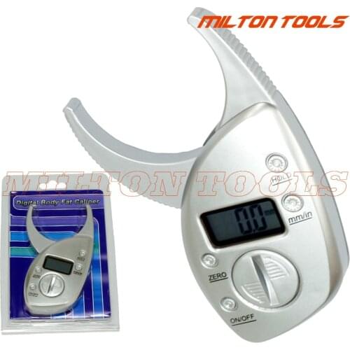 Retail Drop Shipping Digital Body Fat Caliper Skin Fold Measurement Fat Thickness caliper skinfold caliper digital adipometers