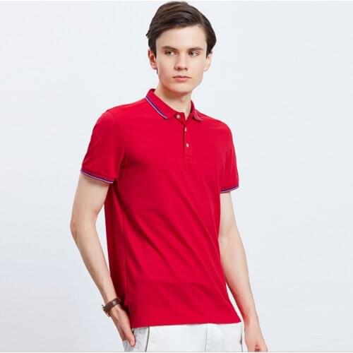 2019 New Polo Shirt Men Cotton Top Tees Slim Fit Summer Solid Color Short Sleeve Commuting Casual For Man And Woman Couple Wear