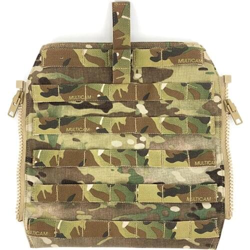 CP 500D CORDURA JPC2.0 Molle Backpack Zip On Panel 1.0 JPC Jasmine Tactical Vest Accessories- Multicam