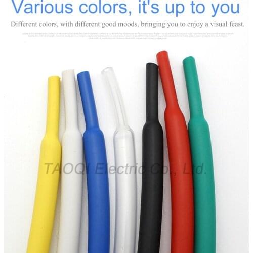 1.22meter/lot Heat Shrink Tube 60mm Adhesive Lined 3:1 ratio Dual Wall Tubing with Glue Waterproof Wrap Wire Cable kit