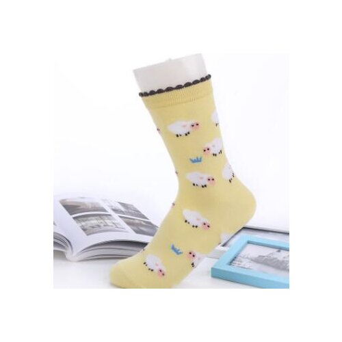 100pairs/lot fedex fast korean style woman cartoon sheep socks lady casual sheep spring autumn socks free size