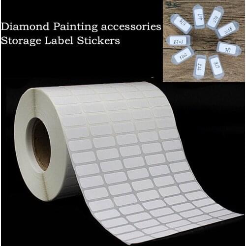 10000 pcs olumes Diamond Painting Accessories Storage Label Stickers Diamond Classification Storage Distinguish Label Stickers