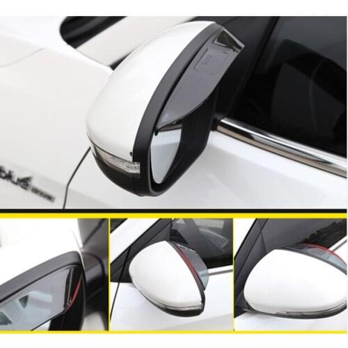 HOT FIT FOR HYUNDAI SONATA LF 2015 2016 SIDE WING DOOR MIRROR RAIN SNOW GUARD VISOR SHADE SHIELD REAR VIEW TINT REARVIEW 2PCS