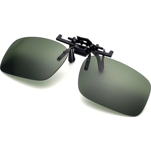 Car Night Driving Glasses Women Clip On Sunglasses Night Vision Glasses Anti-glare UVA Driver Glasses Goggle