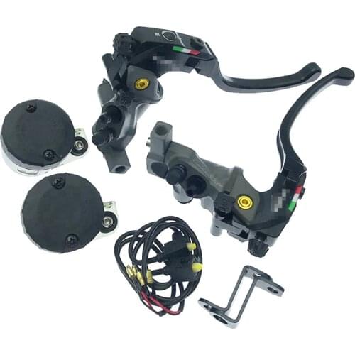 CNC 19 RCS Motorcycle Brake Master Cylinder Cable clutch Radial Brake Pump 22mm Universal For Honda Yamaha Kawasaki Suzuk