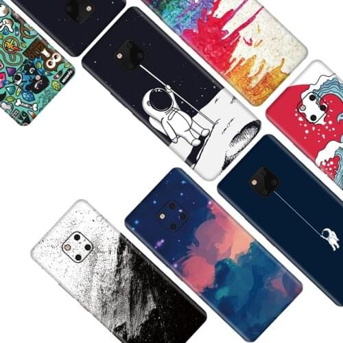 Colorful Cute Pattern Matte Skins Film Wrap Skin Phone Back Sticker For HUAWEI Mate 20 Pro Mate 20X Lovely Cartoon Sticker Film