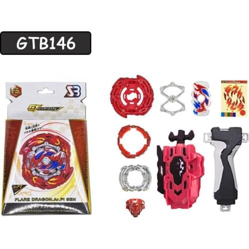 GT Metal Fusion Beybleyd Burst Balblade SB B146 Gyroscope with two-way Grip Luancher and Handlebar Toys for Children