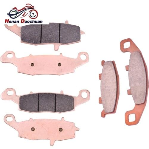 750cc 1100cc Motorbike Front Rear Brake Pads Set For KAWASAKI ZR1100 B1 B5 Zephyr 1100 RS ZR750 D1 Zephyr 750 ZR 1100 750
