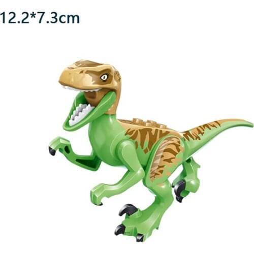 Jurassic Dinosaur Building Blocks Toys Park Compatible Major Brand Gifts Simulation Animal Rex Raptor