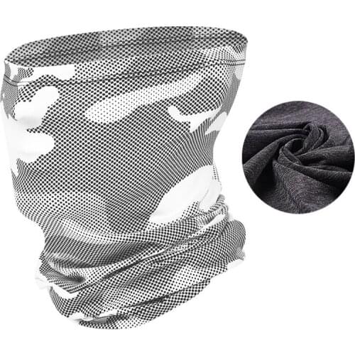 Summer Fishing Scarf Face Cover Neck Gaiter Dustproof Cycling Headscarf Sun Protection Motorcycle Hiking Balaclava
