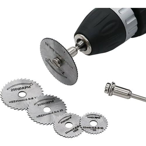 New Metal HSS Circular Saw Blade High Speed Steel Woodworking Cutting Discs For Dremel Rotary Tool Durable Quality