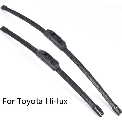 Car Windshield Wiper Blades For Toyota Hi-lux from 2005 2006 2007 2008 2009 2010 2011 2012 to 2018 Car Windscreen wiper Rubber