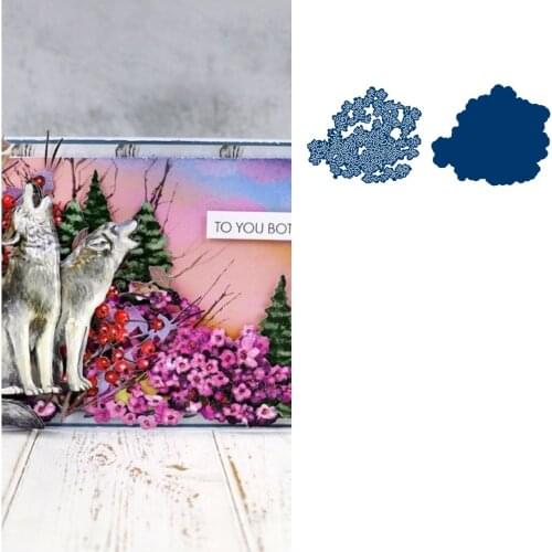 Saxifrage Stencil Embos Metal Cutting Dies Scrapbook Diary Decoration Stencil Embossing Template DIY Greeting Card Handmade 2021