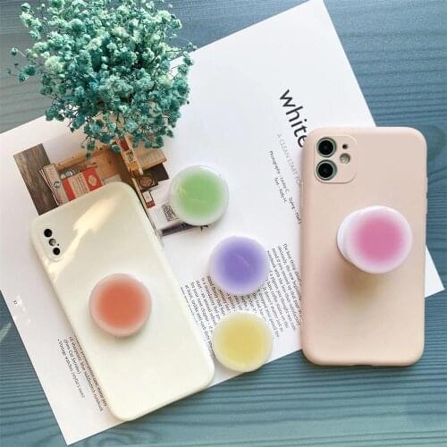 Folding Finger Ring Grip Tok Phone Holder Stand For iPhone Xiaomi Support Telephone Mobilephone Bracket