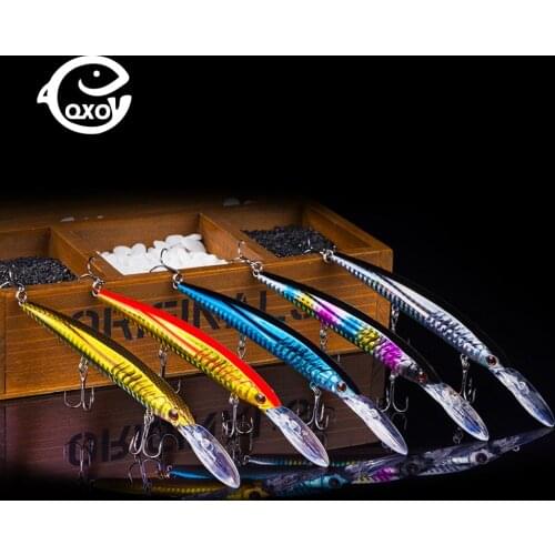 QXO Lure Wobbler Floating Minnow Jigging 14cm All For Fishing Sea Jig Fishing Lures Pellet Octopus Silicone Soft Bait Jig Spoon