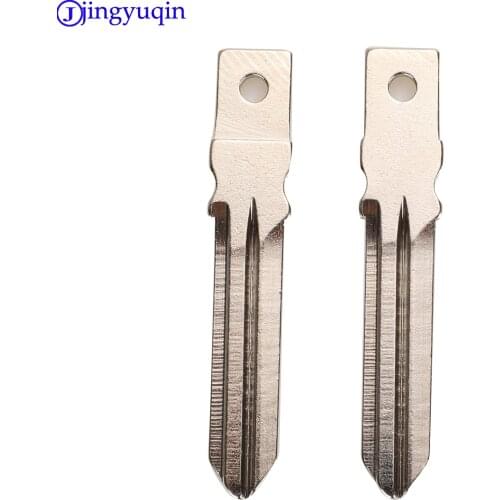 Jingyuqin Remote Blank Key Uncut Blade For Renault Megane Modus Espace Laguna Duster Logan DACIA Sandero Fluence Clio Kangoo
