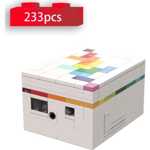 Rainbow Road Puzzle Box Building Blocks Jewlery Treasure Box Bricks Set Assembly Collections Toys for Children Gifts MOC-43057