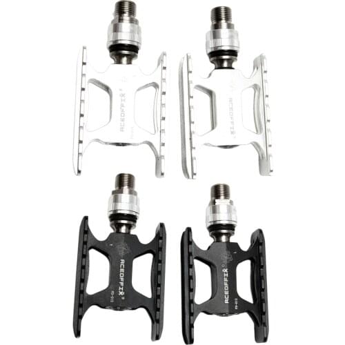 Folding Bike Pedal Lightweight Bicycle Flat Hollow Pedals for Brompton 3 Sealed Stainless Steel Bearings for Road Bike Cycling